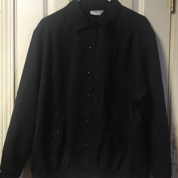 Alfred Dunner Women’s Black Jacket Size 18 Excellent Condition Heavy Blouse 1X - Picture 3 of 13